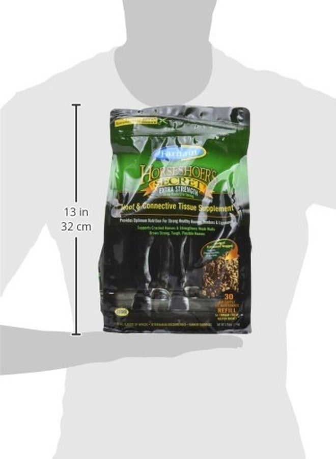 Farnam Horseshoer's Secret EXTRA STRENGTH Hoof Supplements & Connective Tissue Supplement, Promotes strong, healthy hooves, tendons & ligaments, 3.75 lbs., 30 day supply - Image 3